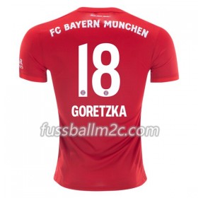 Fußballtrikots FC Bayern München Leon Goretzka 18 Heim Trikotsatz 2019-2020